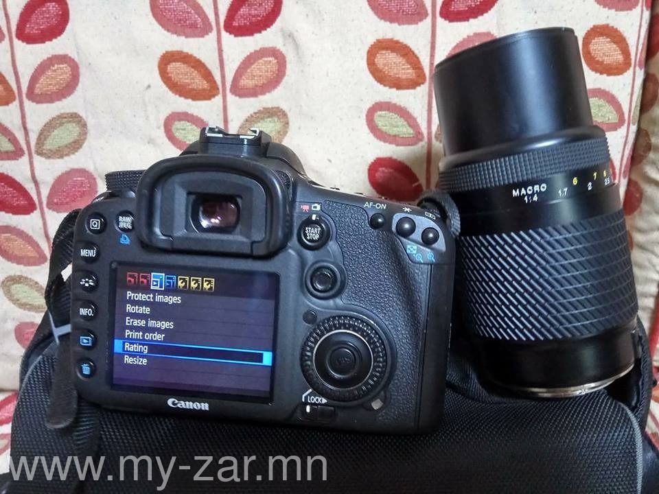 Canon 7D камер Цүнх, Оригналь карт, Цэнэглэгч /35*80 мм, 100*300 мм дурантай/ зарна