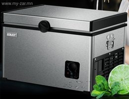 45литрийн багтаамжтай, 12v 24v болон 220v-оор ажиллах, машины хөлдөөгч зарна. 45литрийн багтаамжтай, 12v 24v болон 220v-оор ажиллах, машины хөлдөөгч зарна.