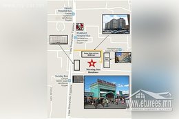 Халдвартын эмнэлэгийн урагшаа байрлах Morning star residence-д 30м2 талбайтай Халдвартын эмнэлэгийн урагшаа байрлах Morning star residence-д 30м2 талбайтай