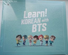 Learn korean with bts ном OFFICIAL задлаагүй шинэ Дотроо 4 төрлийн номтой Learn korean with bts ном OFFICIAL задлаагүй шинэ Дотроо 4 төрлийн номтой